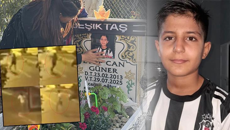 12 yaşındaki Eyüp Can’ın ölümünde kritik görüntü: Aralarında sadece 4 saniye var