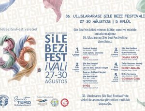 36.Uluslararası Şile Bezi Festivali İçin Geri Sayım Başladı