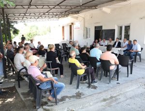 Akdeniz Kaymakamı ve Belediye Başkan Vekili Beşikci vatandaşlarla buluştu