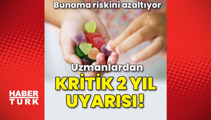 Araştırma: İki yaşından önce şekeri sınırlandırmak, daha iyi beyin sağlığı ile bağlantılı olabilir