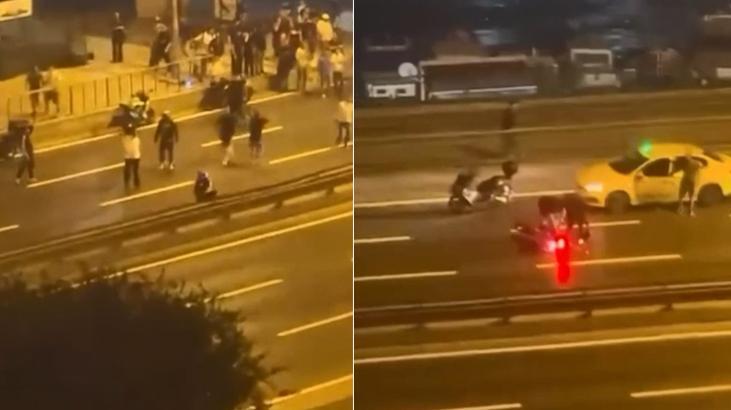 Bakırköy’de art arda iki ayrı motosiklet kazası; 1’i ağır 3 yaralı