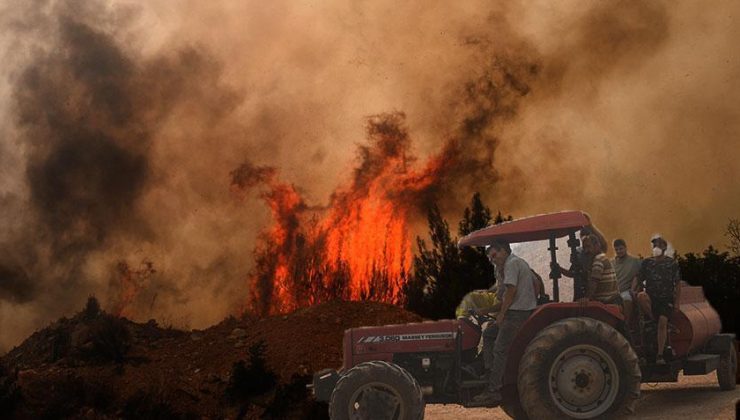 Balıkesir’deki orman yangınında 2’nci gün! Sındırgı-Simav yolu kapatıldı