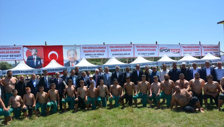 Başçiftlik’te Şehit Tümgeneral Aydoğan Aydın Karakucak Güreşleri düzenlendi