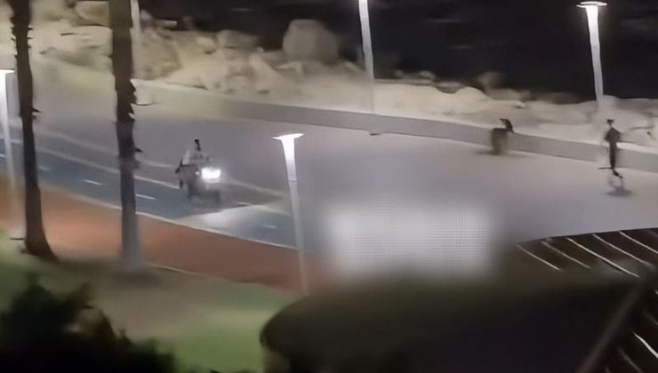 Bisiklet ve yaya yolunda motosiklet kullanan aday sürücünün ehliyeti iptal edildi