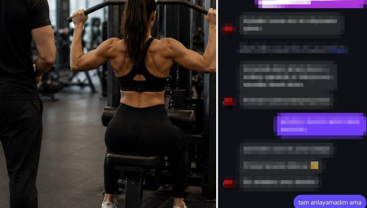 Bu nasıl bir teklif? Gönderilen mesaj fitness eğitmenini şoke etti