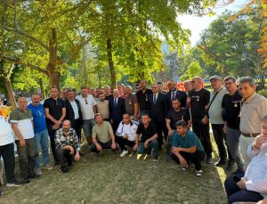 Büyük Birlik Partisi heyeti, Güvenpark’ta şehit yakınları ve gazileri ziyaret etti