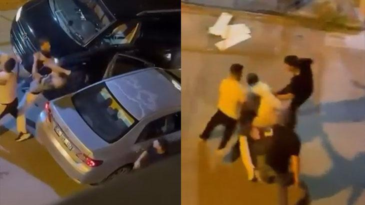 Çekmeköy’de sürücüler tekme tokat birbine girdi: Sokağı ringe çevirdiler