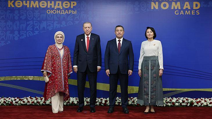 Cumhurbaşkanı Erdoğan Dünya Göçebe Oyunları Açılış Töreni’ne katıldı
