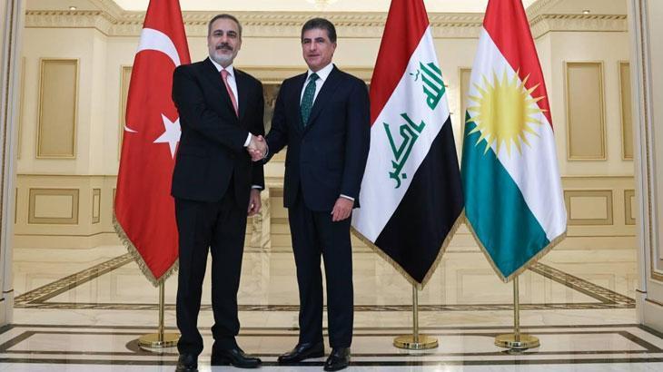 Dışişleri Bakanı Hakan Fidan, Mesrur Barzani ve Neçirvan Barzani ile telefonda görüştü