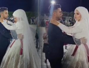 Düğün görüntüleri ortaya çıktı! Damadın acı sonu