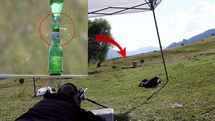 Erzurum’da 110 metreden imkansızı denedi! Gazi polisin öğrencisi tek atışla başardı