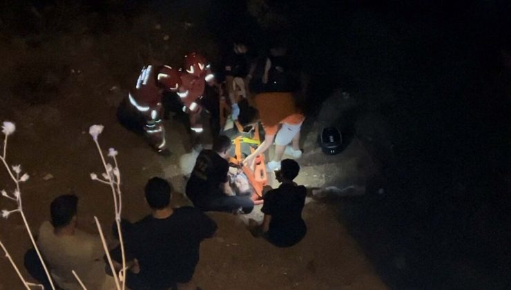 Fethiye’de 6 metrelik duvardan düşen 2 kişi yaralandı