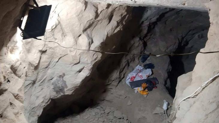Gaziantep’te kaçak kazı yapan 5 kişi suçüstü yakalandı