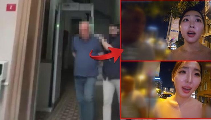 Güney Koreli yayıncı canlı yayında taciz edildi! Taksim’deki sapık yakalandı