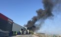 Kocaeli’de yangın! Geri dönüşüm deposunda alevlere teslim oldu