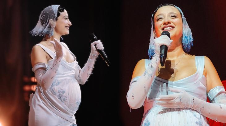 Melike Şahin bebeği için gün sayıyor! Son konser tarihini açıkladı