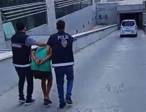 Mersin’de markette çocuğa şiddet uygulayan zanlı adliyede