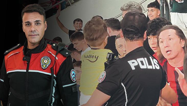 Polis, Gençlerbirliği-Fenerbahçe maçından zorla çıkarttırılan çocuk ile diyaloğunu anlattı: Vücudu titriyordu