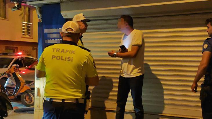 Polisin ‘dur’ ihtarına uymayan ehliyetsiz sürücüye rekor ceza