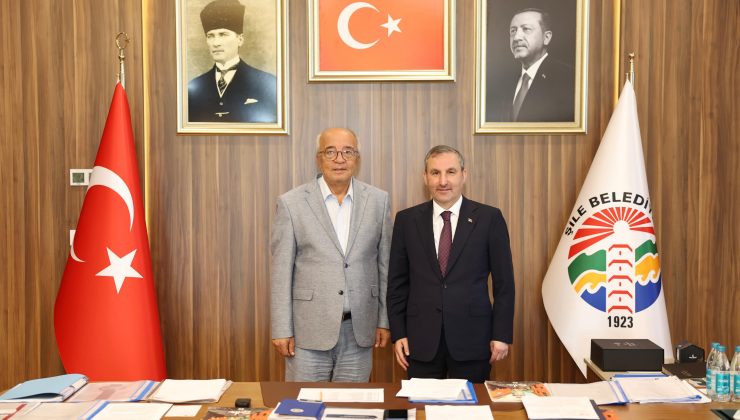Şile Belediyesi’nde Sacit Terzi’ye Ziyaretçi Akını