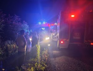 Salıpazarı’nda Otomobil Uçuruma Yuvarlandı: 1 Yaralı