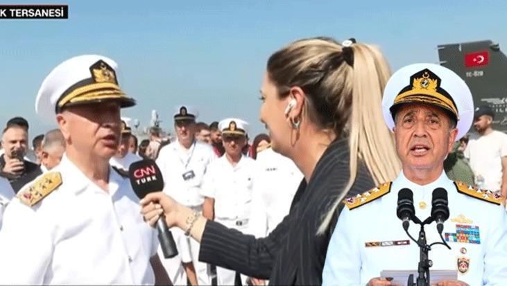 Son dakika… Milli Uçak Gemisi ne aşamada? Deniz Kuvvetleri Komutanı Tatlıoğlu, tarih verdi