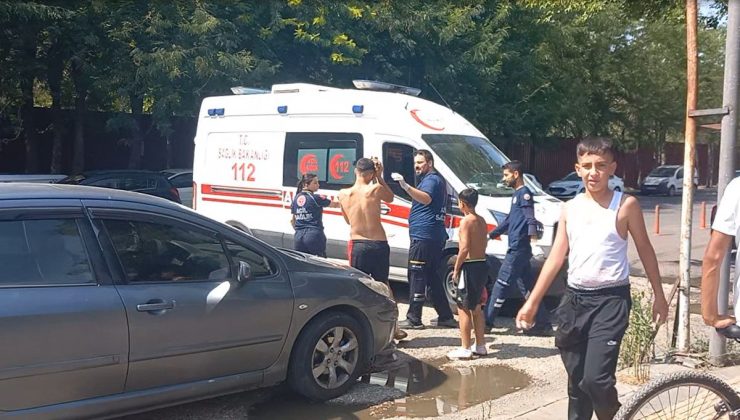 Süs havuzuna atlayan 2 çocuk, kafa kafaya çarpışıp yaralandı