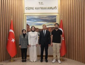 T3 Vakfı Şırnak İl Sorumlusu Asan, Kaymakam Baycar’ı ziyaret etti