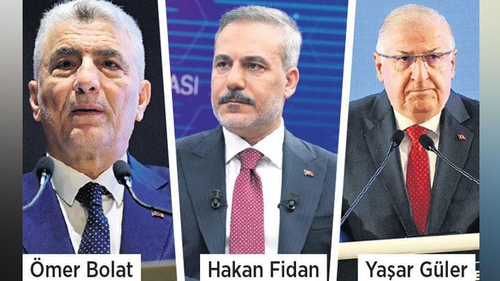 Üç bakana Pakistan Yıldızı verilecek