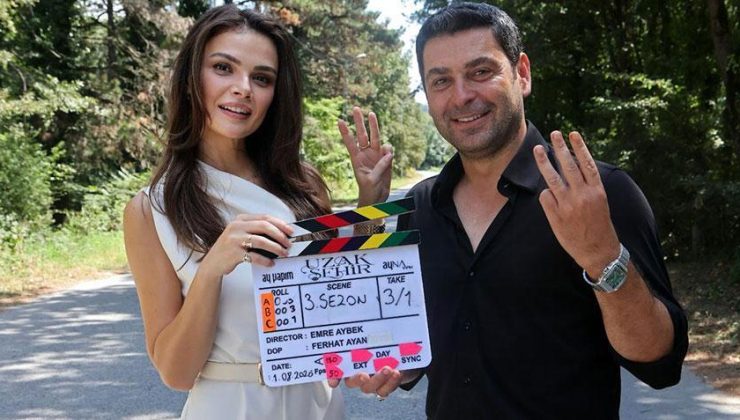 Uzak Şehir’de 3. sezon heyecanı! Alya ve Cihan’dan ilk kareler