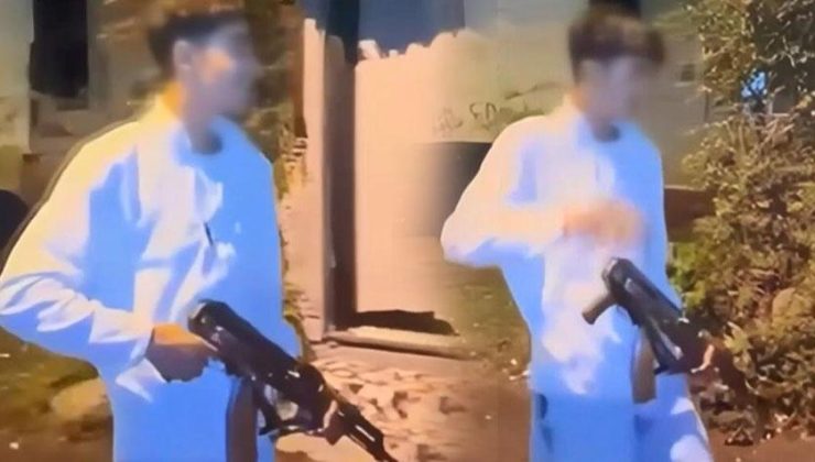 14 yaşındaki çocuk kalaşnikofla dehşet saçtı! Polisi şoke eden detay koltuk süngerinin içinden çıktı