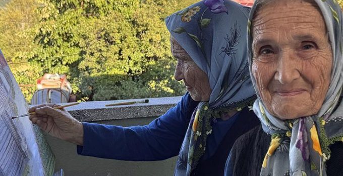 81 yaşında Bob Ross’tan ilham aldı: Resim yaparken dünya umurumda değil