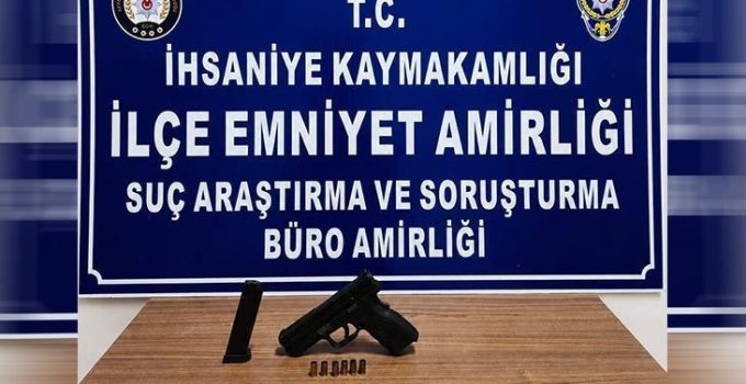 Afyonkarahisar’da düğünde havaya ateş açmıştı! O zanlı tutuklandı