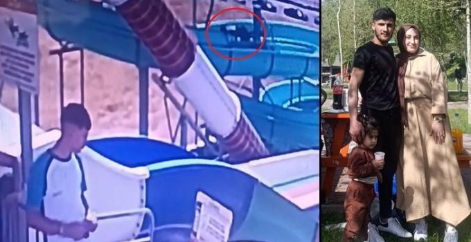 Aquaparkta kaydırakta feci ölüm! Görüntüler ortaya çıktı: Kayanlar peş peşe atlamaya başladı
