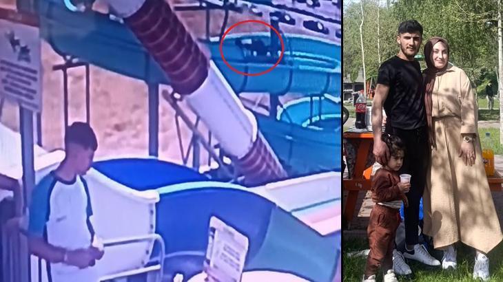 Aquaparkta kaydırakta feci ölüm! Görüntüler ortaya çıktı: Kayanlar peş peşe atlamaya başladı