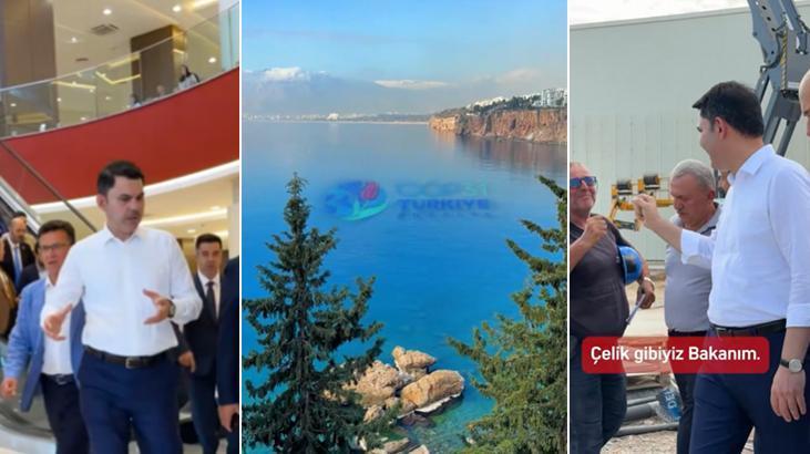 Bakan Kurum, Antalya EXPO Alanı’ndaki COP31 hazırlıklarını inceledi