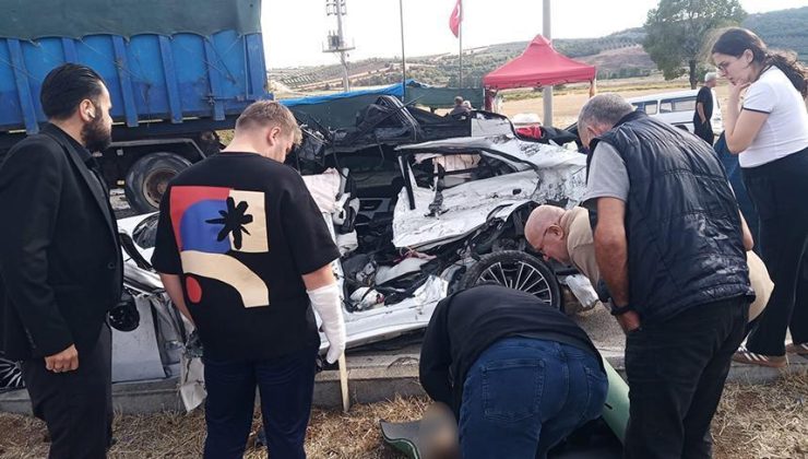 Balıkesir Bandırma’da feci kaza! Doğuma iki hafta kalmıştı… Hamile kadın ve 3 yaşındaki kızı hayatını kaybetti