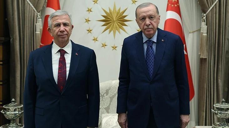 Cumhurbaşkanı Erdoğan Mansur Yavaş’ı kabul etti