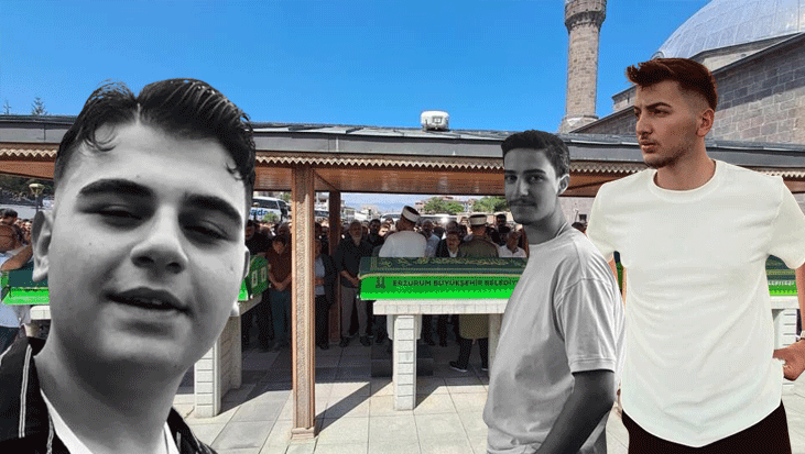 Erzurum’da korkunç kaza! 3 genç gözyaşlarıyla toprağa verildi