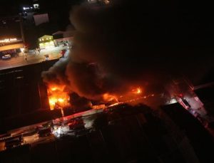 Eskişehir’de Sanayi Sitesi’nde korkutan yangın! Çok sayıda ekip bölgeye sevk edildi