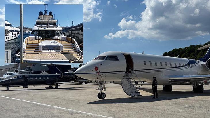 Fon soruşturması: 1 milyar 800 milyon TL’lik 2 özel jet ve yata el konuldu