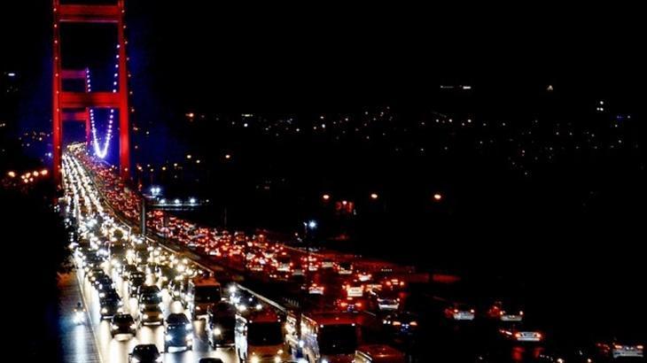 İstanbul’da trafik yoğunluğu yüzde 80’e ulaştı