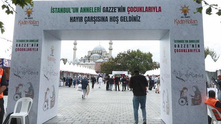‘İstanbul’un Anneleri’, Gazze’deki çocuklar için kermeste buluştu