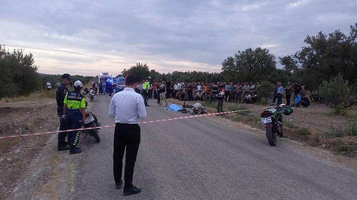 Manisa’da feci kaza! Kamyonetle çarpışan motosikletin sürücüsü Doğan Güleç hayatını kaybetti