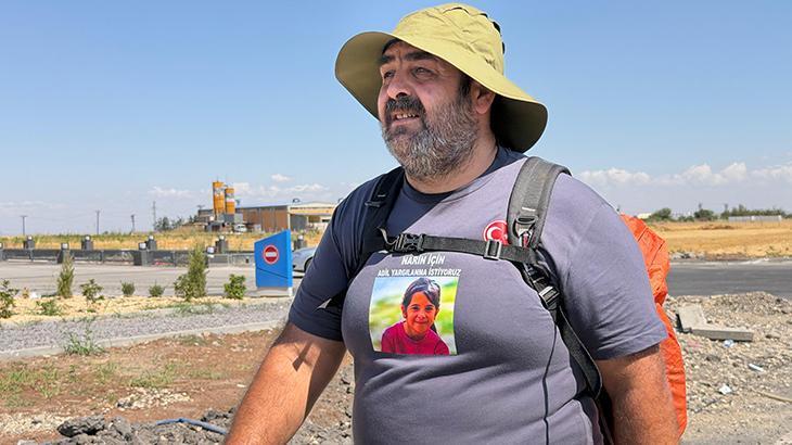Narin cinayeti! Baba Arif Güran Ankara’ya yürüyüş başlattı