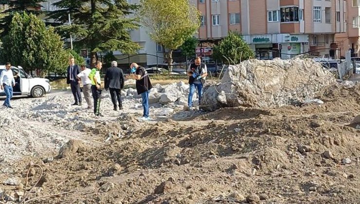 Okul binasının yıkımı sırasında ortaya çıktı: Kafatası ve kemik parçaları