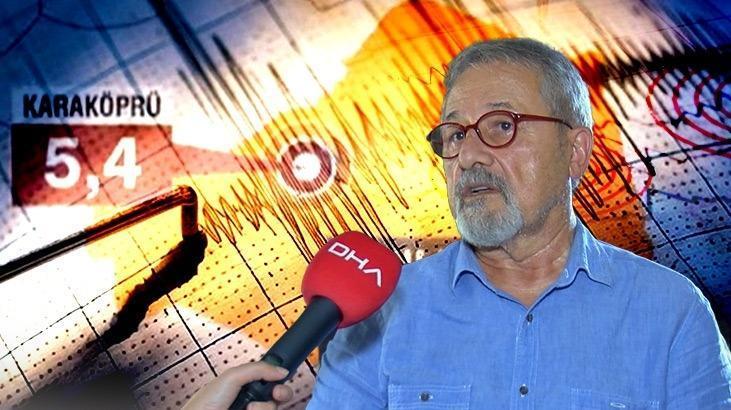 Şanlıurfa’da 5.4 büyüklüğünde deprem! Prof. Dr. Naci Görür’den açıklama: Enerji biriktiriyor