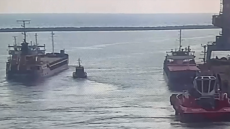Silivri’de batan geminin son yolculuğu! İskenderun’dan çıkış görüntüsüne ulaşıldı