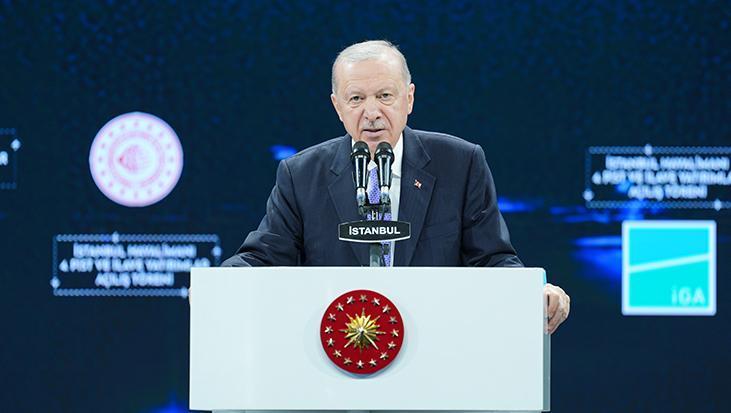 Son dakika | İstanbul Havalimanı’nda 4. pist… Cumhurbaşkanı Erdoğan: Yatırımlarda vites yükselttik