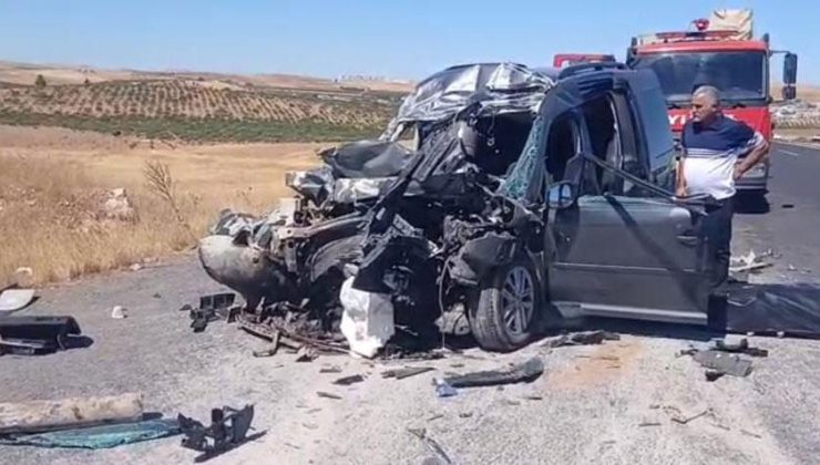Son dakika… Şanlıurfa’da korkunç kaza! 4 ölü, 2 ağır yaralı
